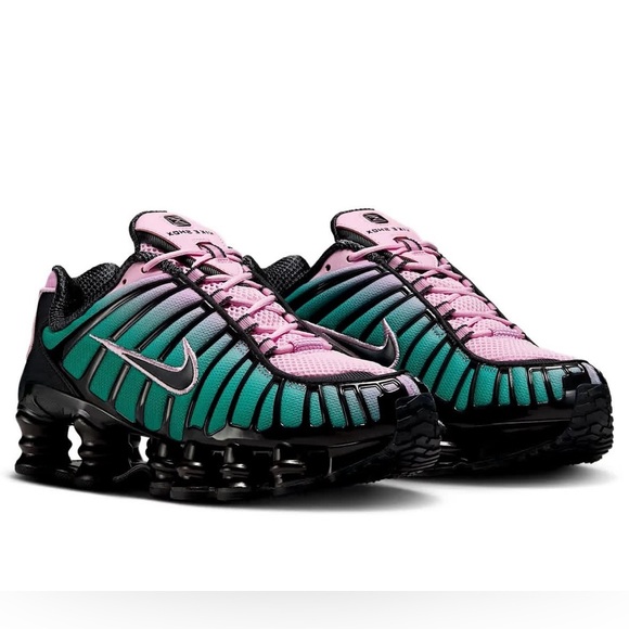 Nike Shox 🔥 TL Fade Watermelon Athletic Sneaker Shoes IH1336-600 Sz 7 8 9 NEW - Picture 6 of 14